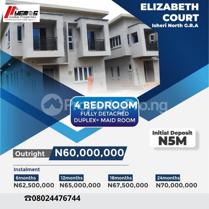 4 bedroom House for sale Isheri North Ojodu Lagos