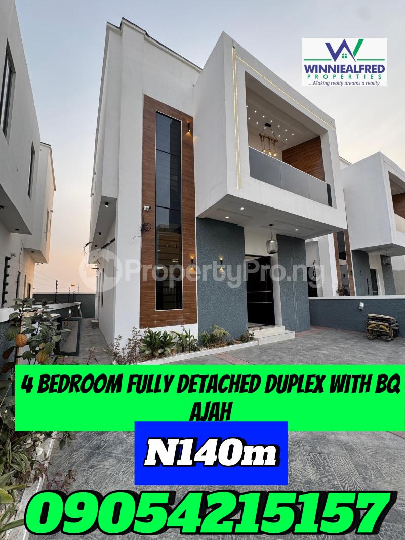 4 bedroom House for sale Ajah Lagos