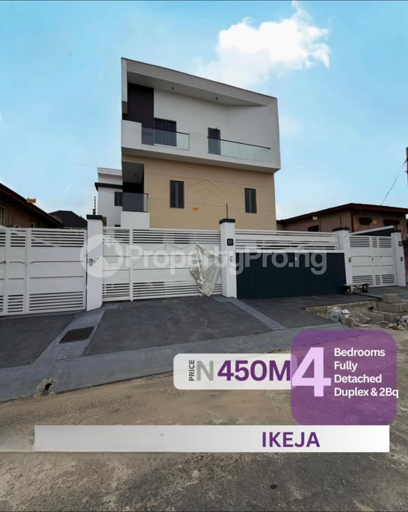 4 bedroom House for sale  Oregun Ikeja Lagos