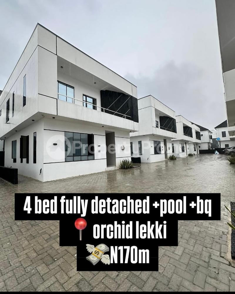4 bedroom House for sale Orchid Road By Tollgate chevron Lekki Lagos
