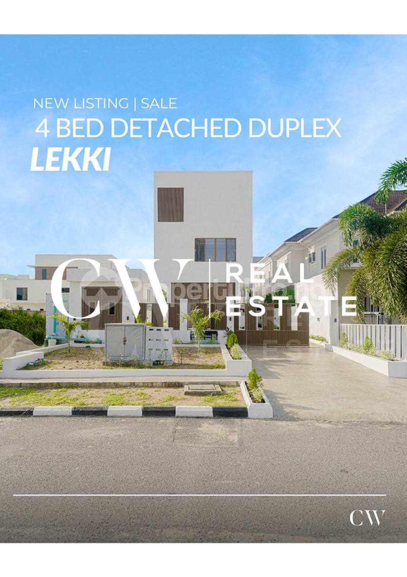 4 bedroom House for sale Lekki Lagos