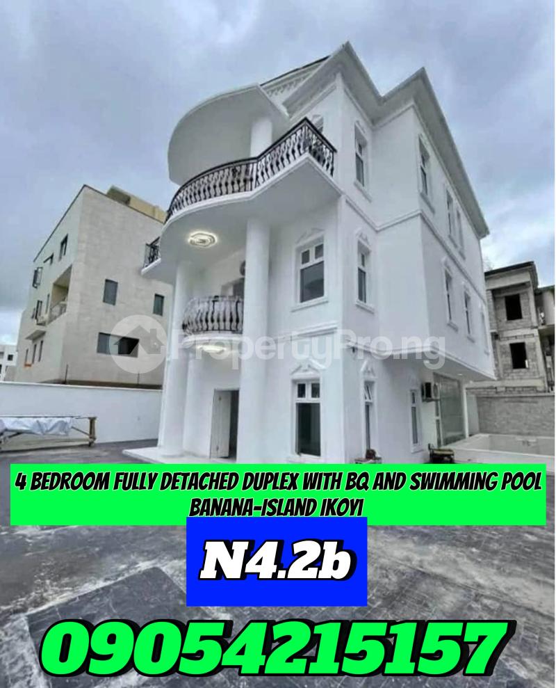 4 bedroom House for sale Banana Island Ikoyi Lagos