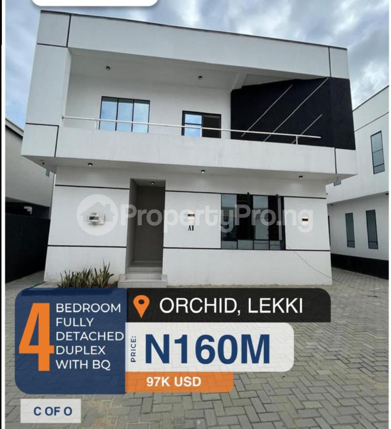 4 bedroom House for sale orchid Lekki Lagos