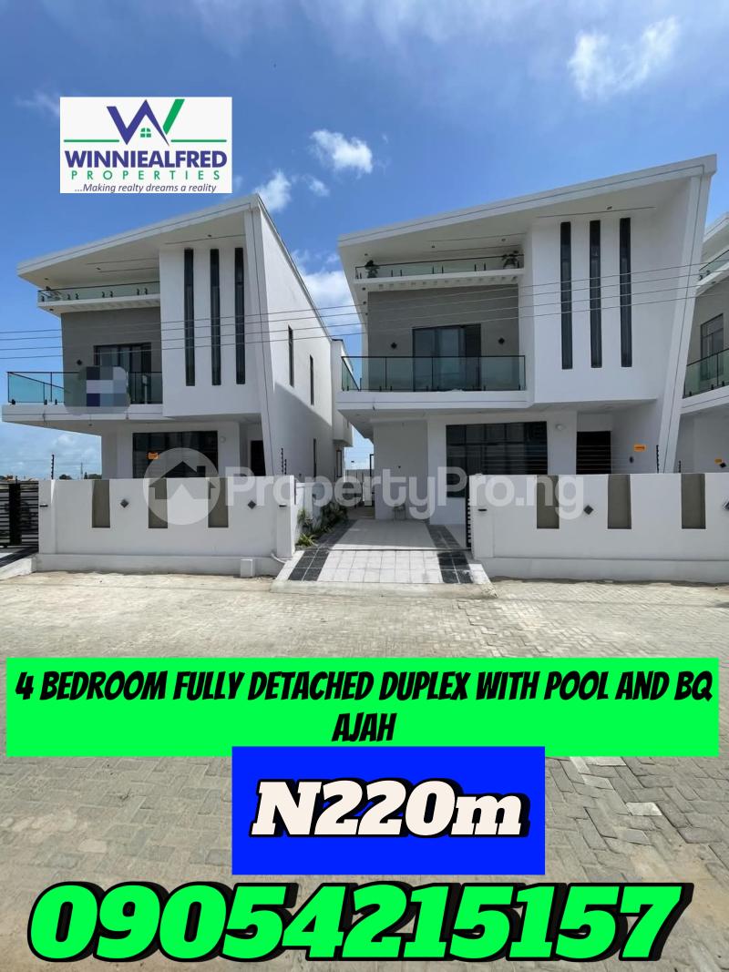 4 bedroom House for sale Ajah Lagos