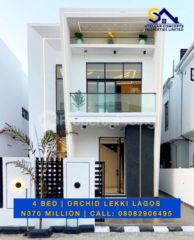 4 bedroom House for sale Orchid Lagos Orchid Lekki Lagos