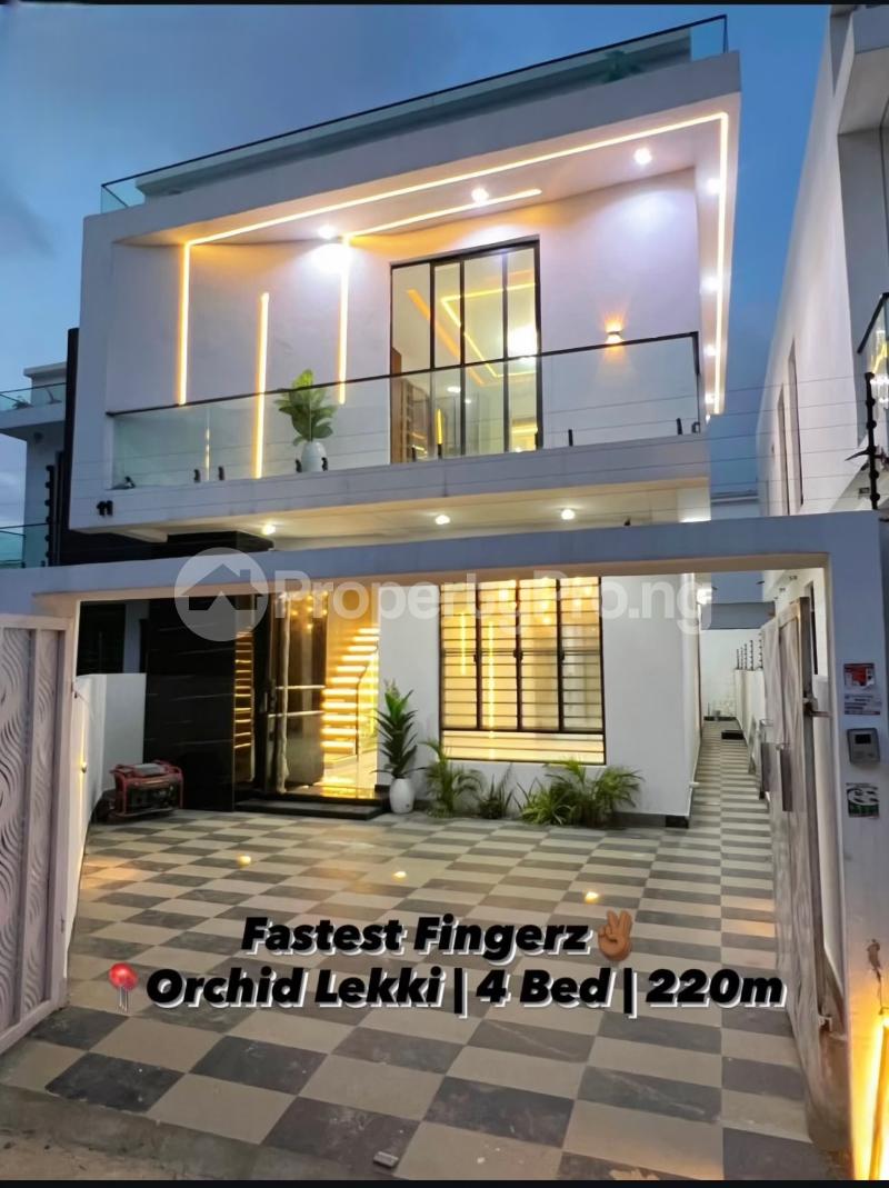 4 bedroom House for rent Orchid Chevron Lekki Lagos 2nd Toll Gate Lekki Lagos
