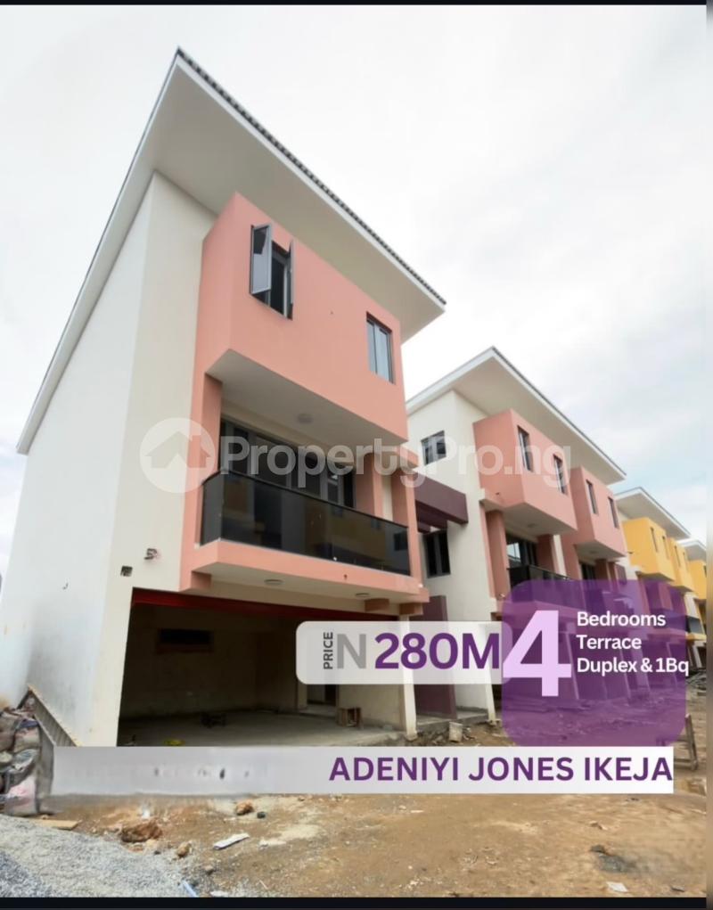 4 bedroom House for sale Ikeja Lagos Adeniyi Jones Ikeja Lagos