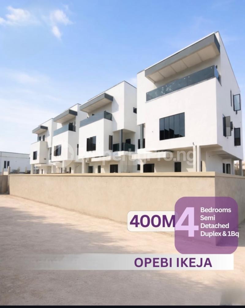 4 bedroom House for sale Ikeja Lagos Opebi Ikeja Lagos
