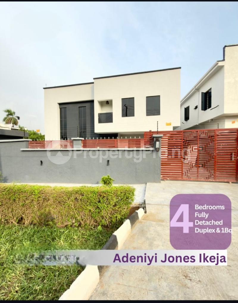 4 bedroom House for sale Adeniyi Jones Ikeja Lagos