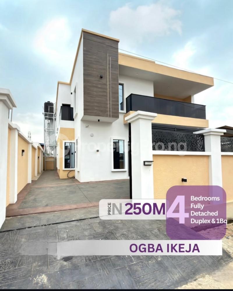 4 bedroom House for sale Ifako-ogba Ogba Lagos