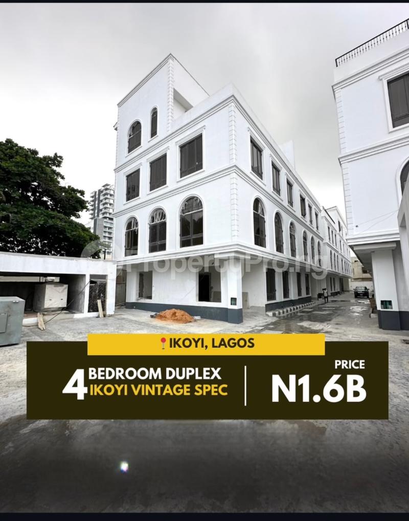 4 bedroom House for sale  Old Ikoyi Ikoyi Lagos