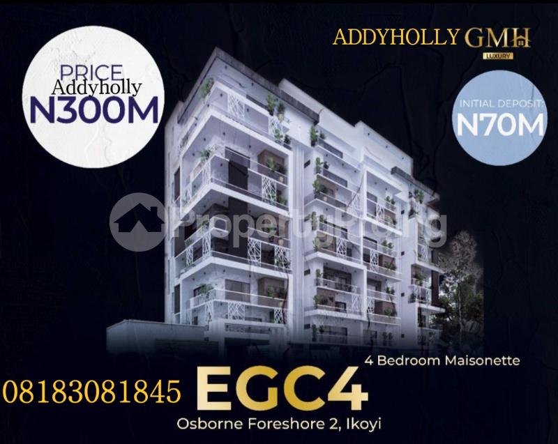 4 bedroom House for sale Osborne Foreshore Estate Ikoyi Lagos