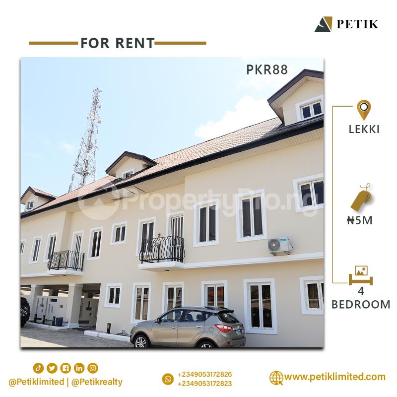 4 bedroom House for rent Lekki Phase1 Lekki Lagos - 0