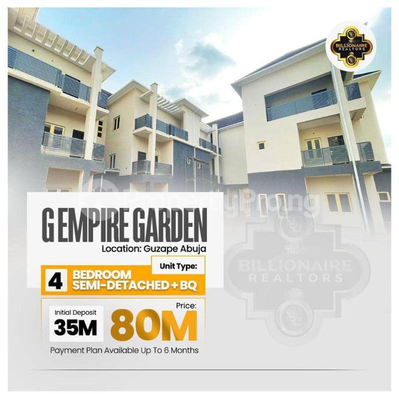 4 bedroom House for sale Is Just A 1 Minute Drive From The Coza Church, Guzape Abuja