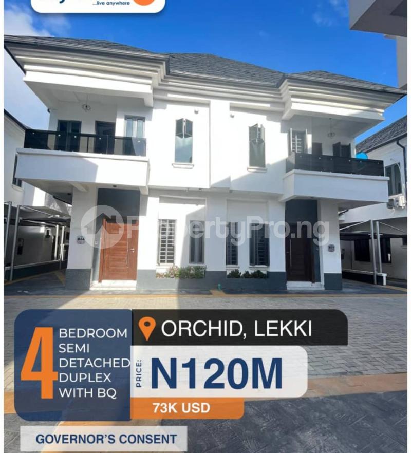 4 bedroom House for sale orchid Lekki Lagos
