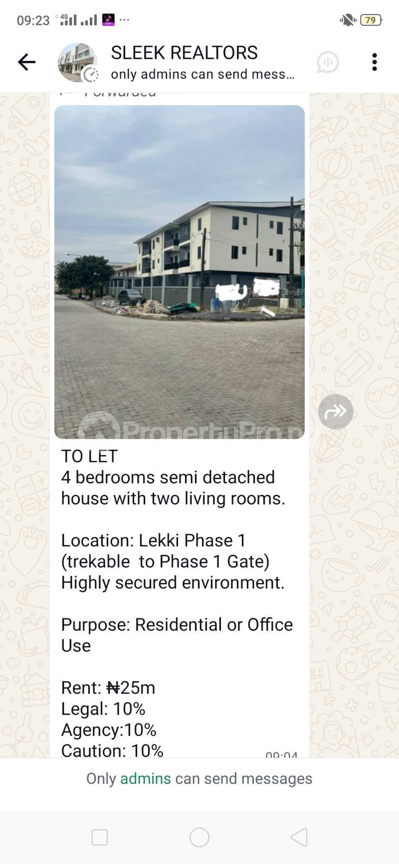 4 bedroom House for rent Lekki Lekki Phase 1 Lekki Lagos