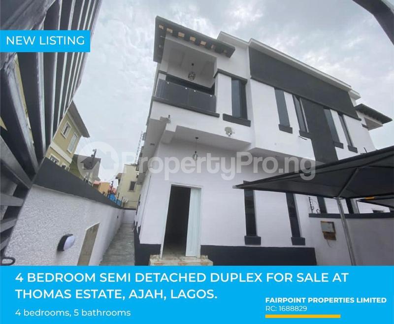 4 bedroom House for sale Ajah Lagos