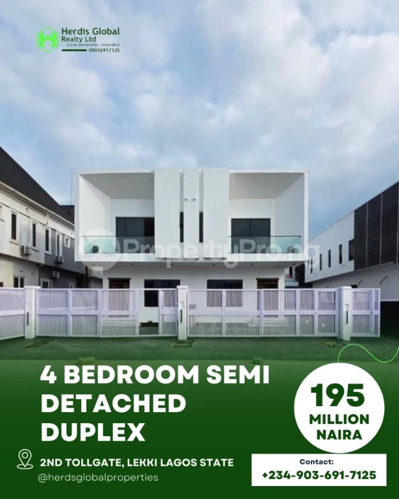 4 bedroom House for sale Orchid Hotel Road, orchid Lekki Lagos