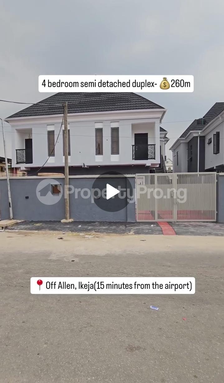 4 bedroom House for sale Allen Avenue Ikeja Lagos - 0