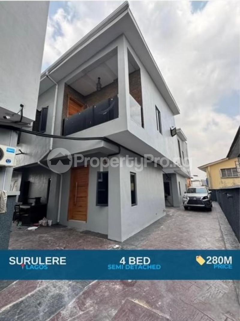 4 bedroom House for sale Surulere Lagos Masha Surulere Lagos