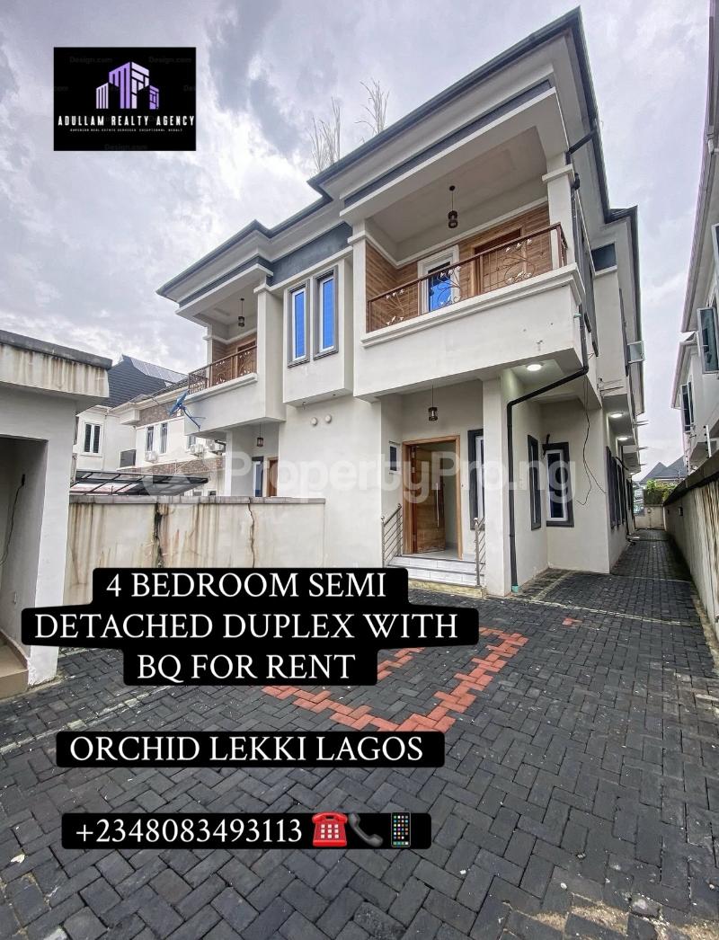 4 bedroom House for rent Orchid Lekki Lagos