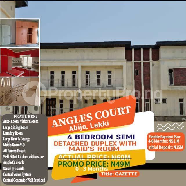 4 bedroom House for sale Angles Court, Abijo, Lekki chevron Lekki Lagos