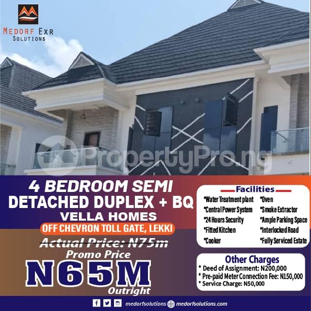 4 bedroom House for sale chevron Lekki Lagos