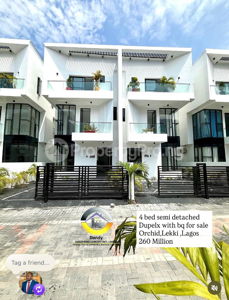 4 bedroom House for sale Orchid Lekki Lagos