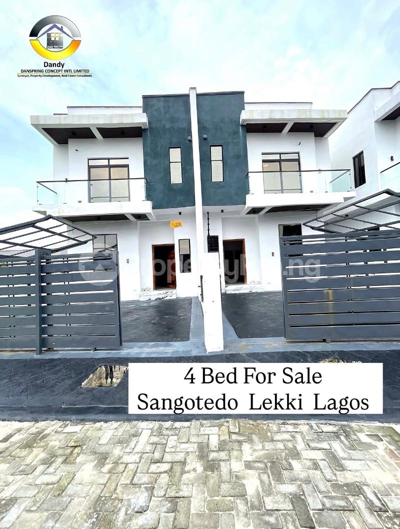 4 bedroom House for sale Sangotedo Ajah Lagos