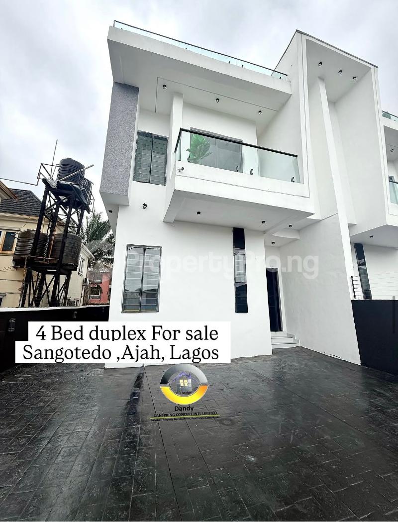 4 bedroom House for sale Sangotedo Ajah Lagos