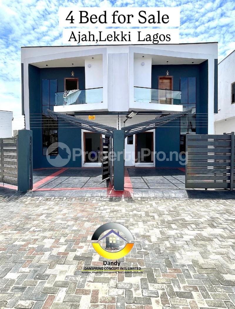 4 bedroom House for sale Abraham adesanya estate Ajah Lagos