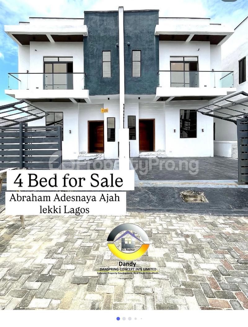 4 bedroom House for sale Abraham adesanya estate Ajah Lagos