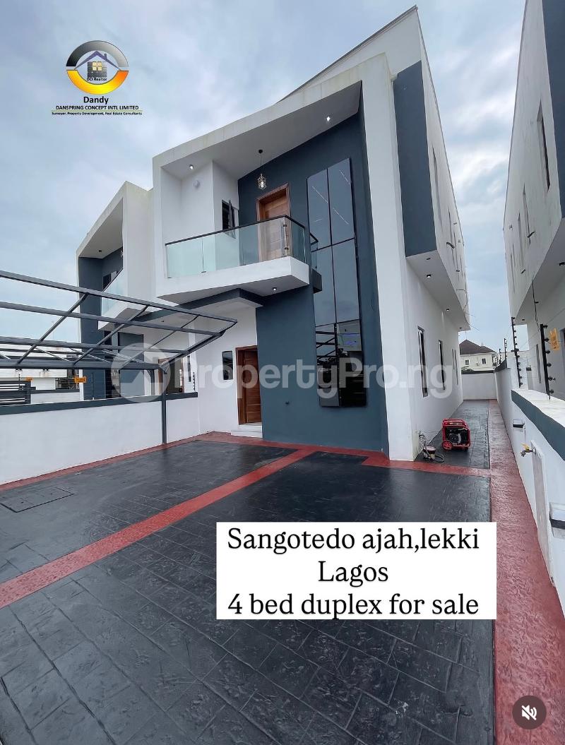 4 bedroom House for sale Sangotedo Ajah Lagos