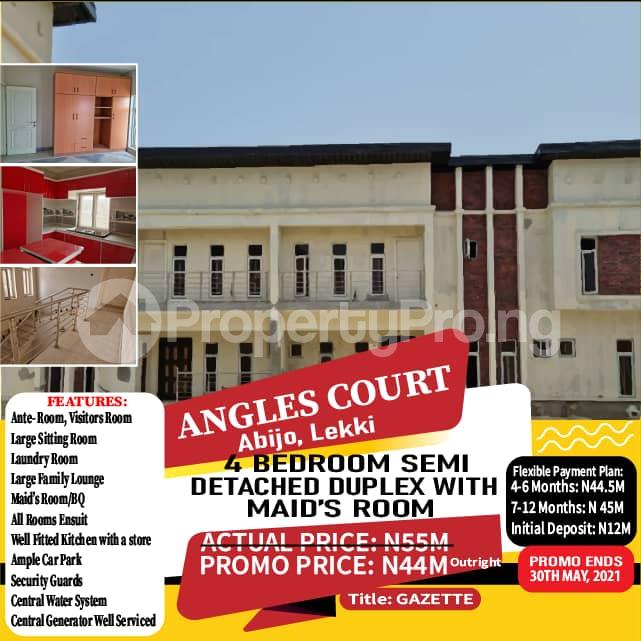 4 bedroom House for sale Abijo Ajah Lagos