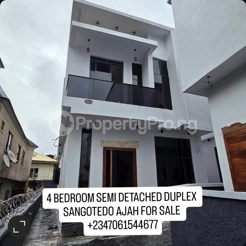 4 bedroom House for sale Sangotedo Ajah Sangotedo Ajah Lagos