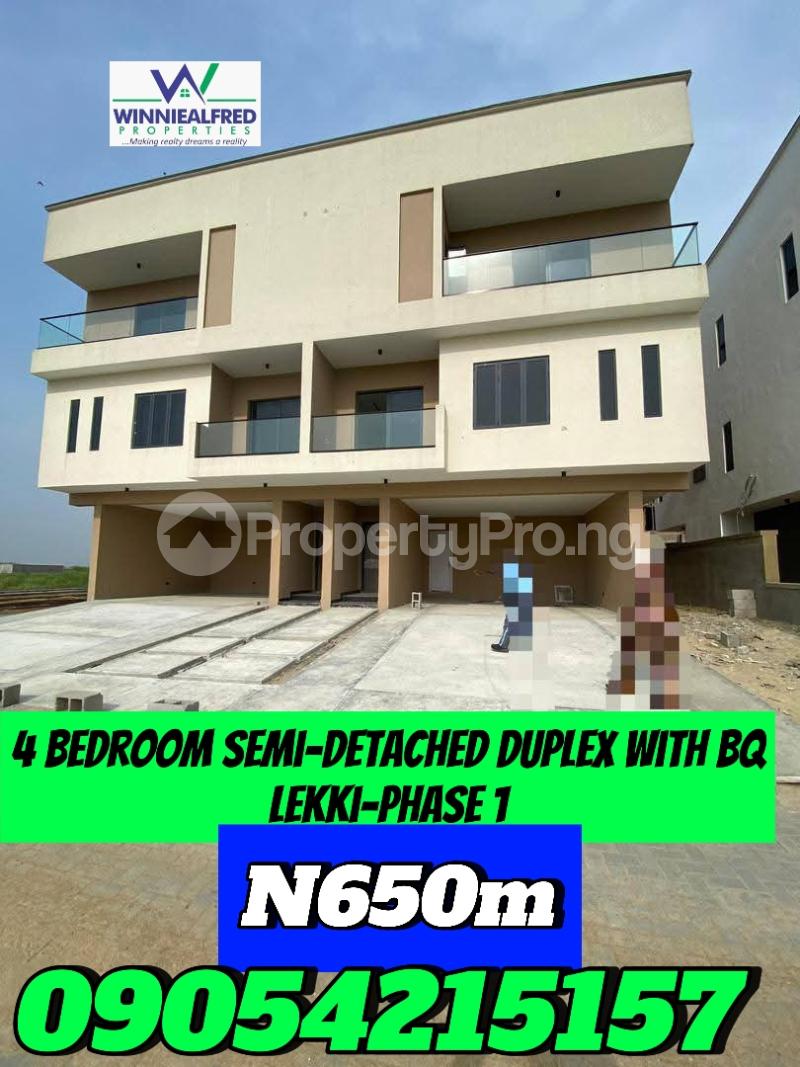 4 bedroom House for sale Lekki Phase 1 Lekki Lagos