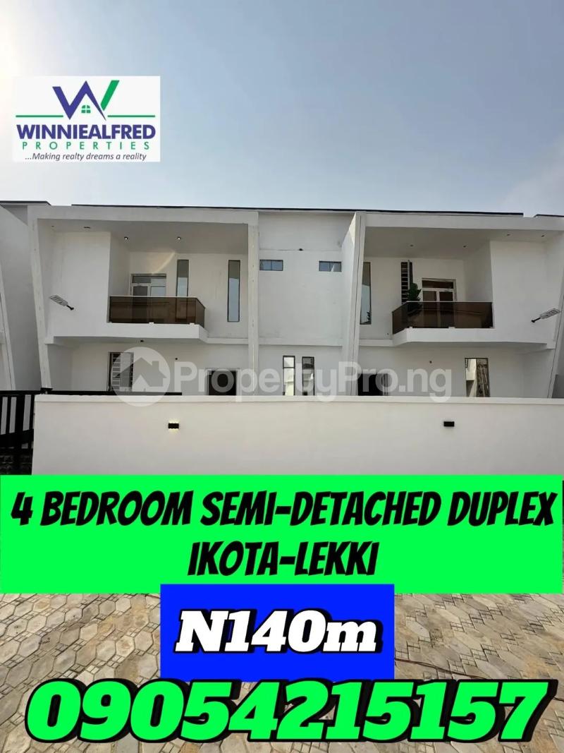 4 bedroom House for sale Ikota Lekki Lagos