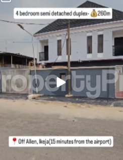 4 bedroom House for sale Allen Avenue Ikeja Lagos