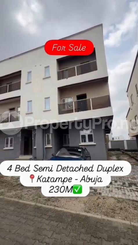 4 bedroom House for sale Cose To Maitama Katampe Main Katampe Abuja