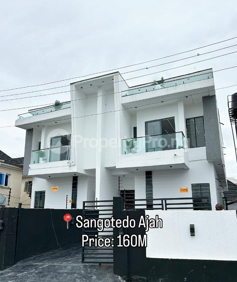 4 bedroom House for sale Sangotedo Ajah Lagos