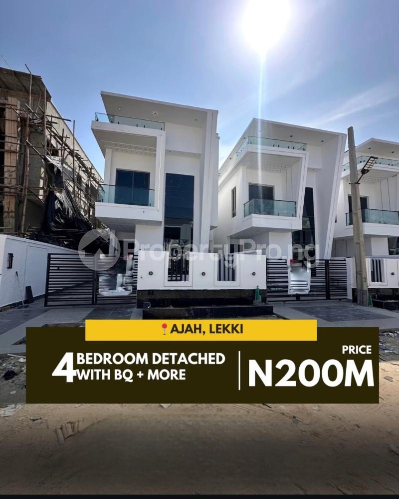 4 bedroom House for sale Ajah Lekki Lagos Lekki Scheme 2 Ajah Lagos