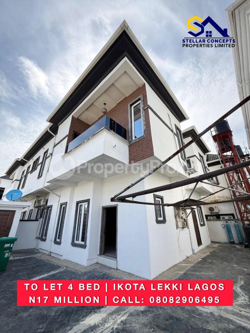 4 bedroom House for rent Ikota Lagos Ikota Lekki Lagos