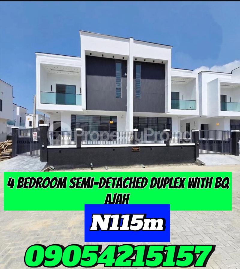 4 bedroom House for sale Ajah Ajah Lagos