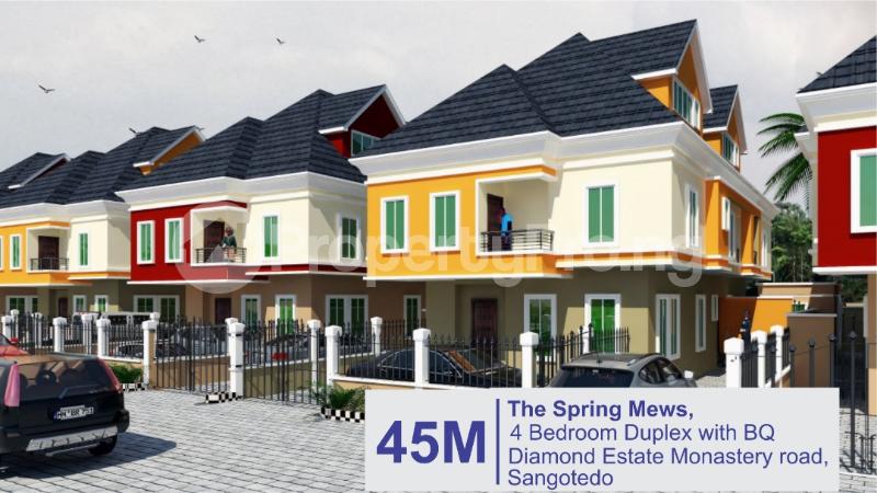 4 bedroom House for sale Sangotedo Ajah Lagos