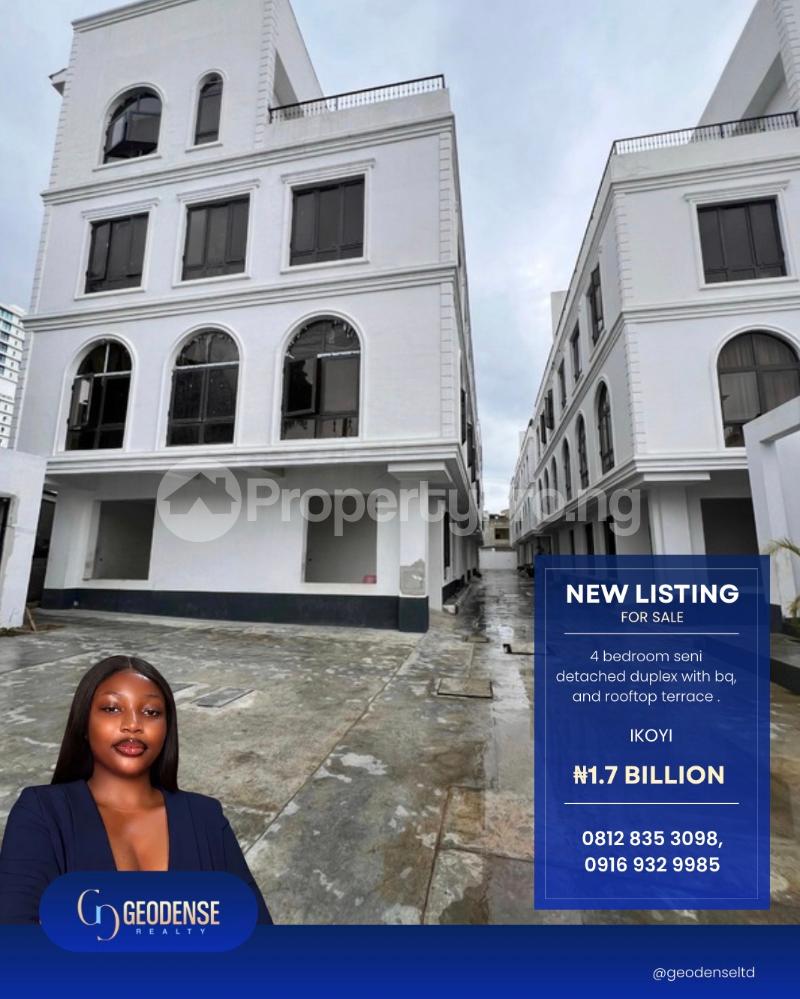4 bedroom House for sale Old Ikoyi Ikoyi Lagos