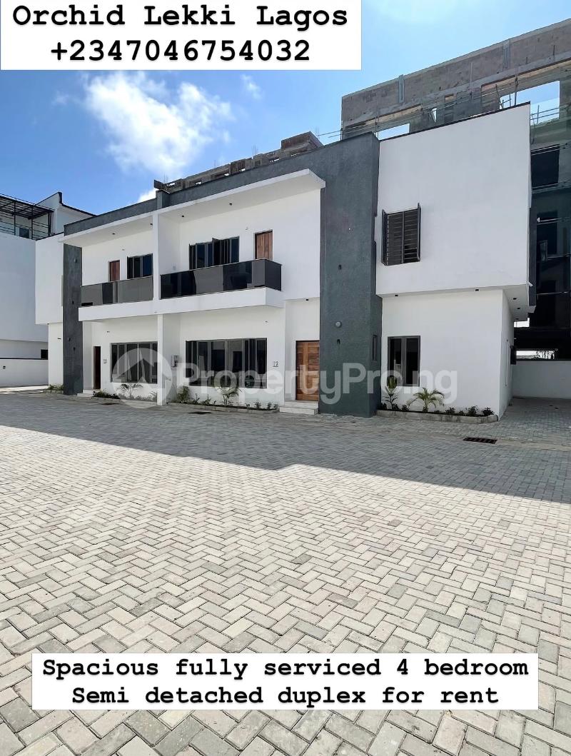4 bedroom House for rent Orchid Lekki Lagos
