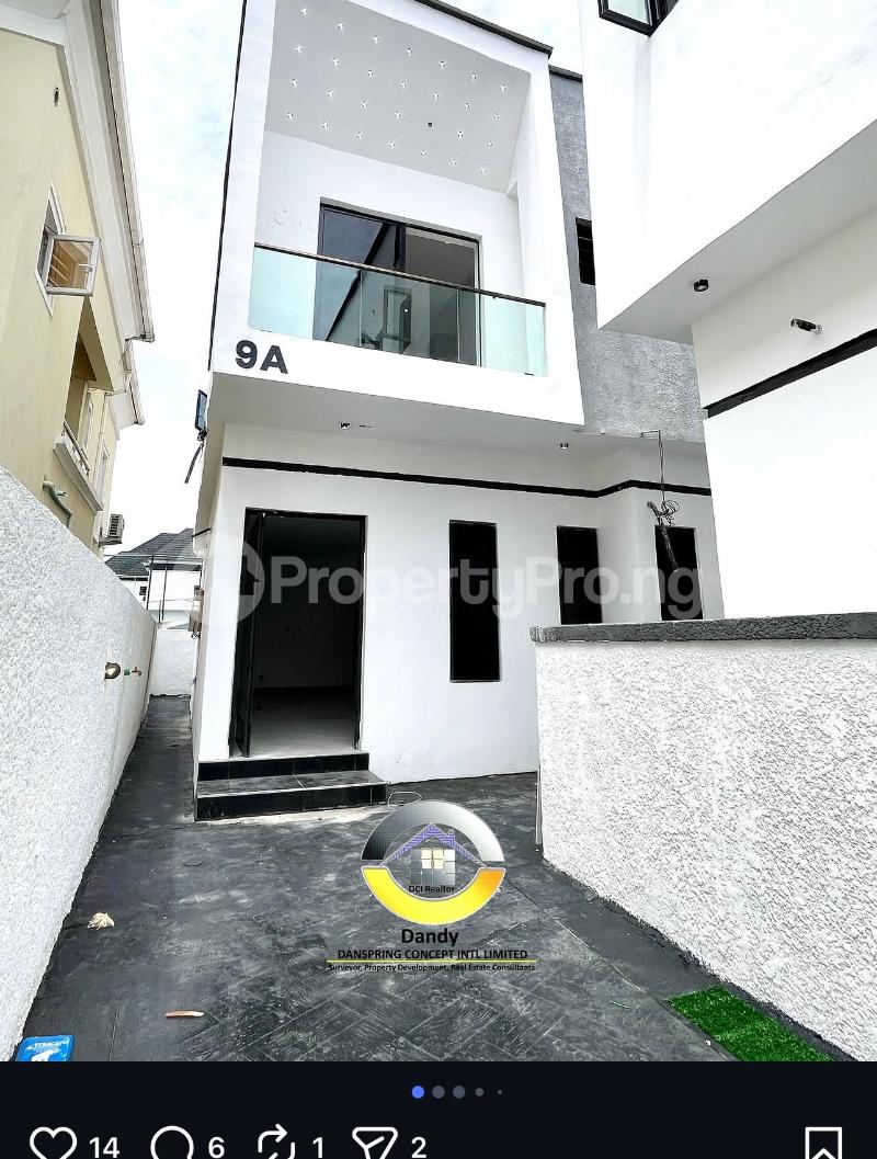 4 bedroom House for sale Chevron Lekki Lagos