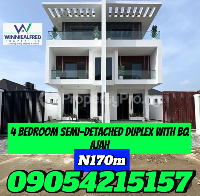 4 bedroom House for sale Ajah Lagos