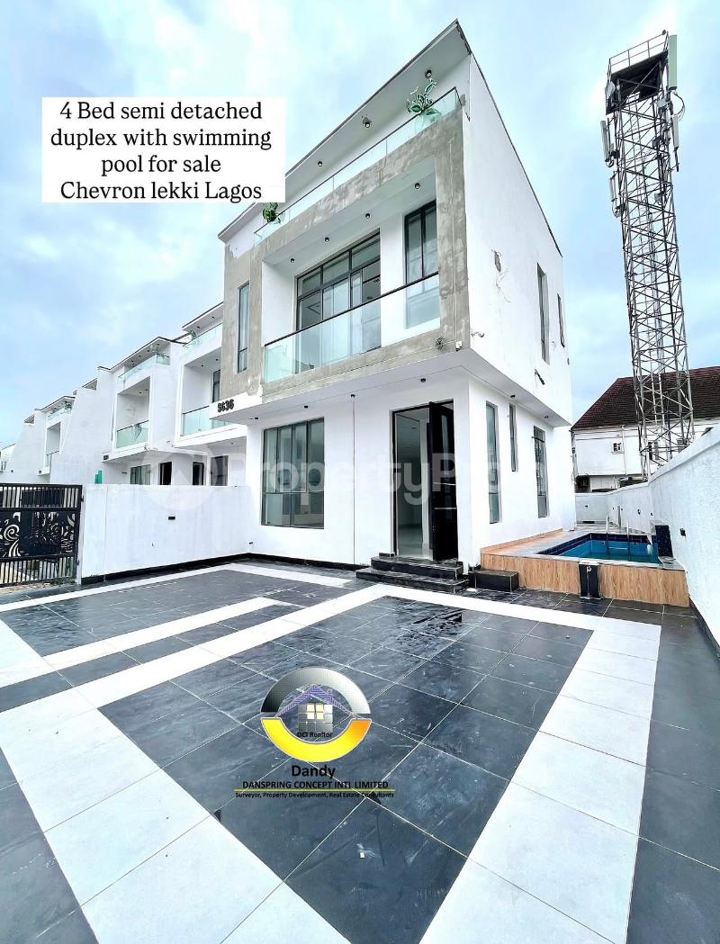 4 bedroom House for sale Chevron Lekki Lagos