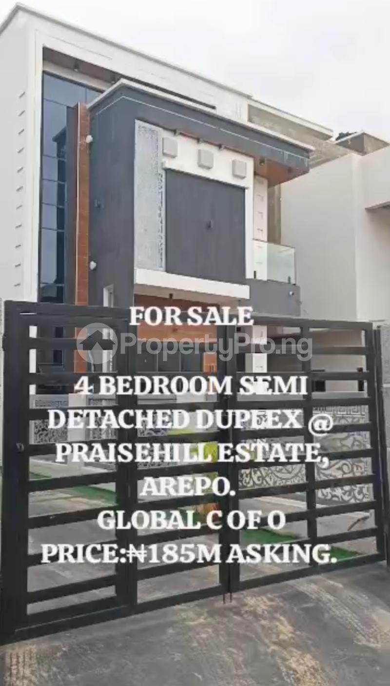 4 bedroom House for sale Arepo Obafemi Owode Ogun